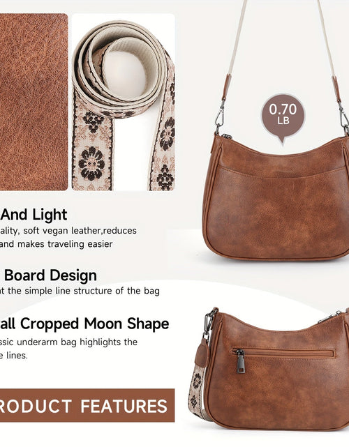Load image into Gallery viewer, Vintage Crossbody Bag Chic Shoulder Purse Adjustable Strap
