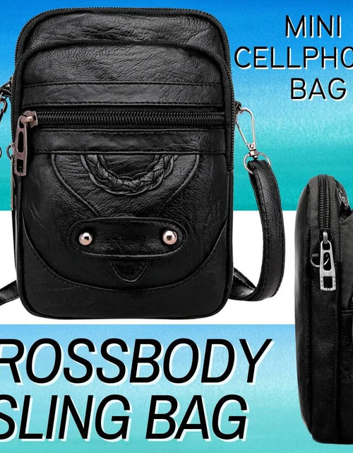 Load image into Gallery viewer, Small Crossbody Wallet Purse for Women
