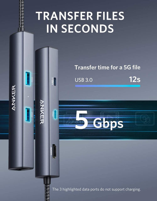Load image into Gallery viewer, Anker <b>543</b> USB-C Hub (6-in-1, Slim)

