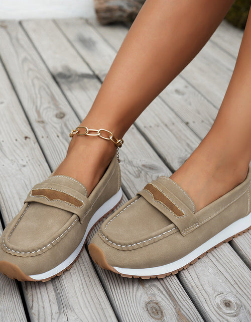 Load image into Gallery viewer, Platform Casual Shoes – Trendy &amp; Comfortable
