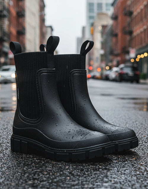 Load image into Gallery viewer, Women’s Waterproof Height-Increasing Rain Boots
