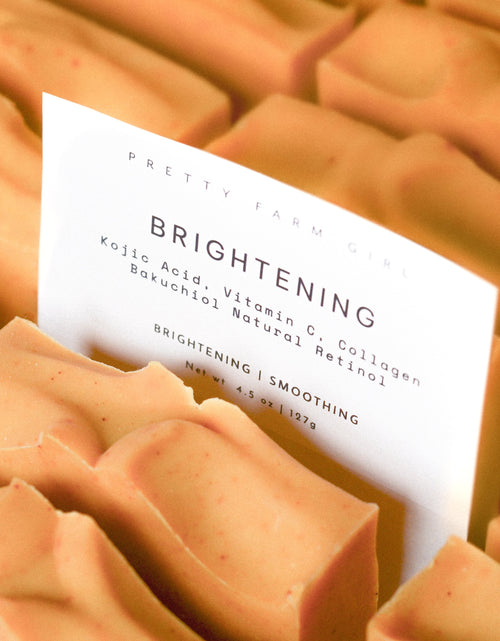 Load image into Gallery viewer, Brightening Vitamin C and Bakuchiol Soap Bar
