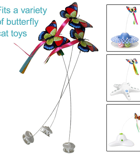 Caroline's Cats Butterfly Replacement Pack for Interacitve Butterfly Toy