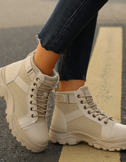 Load image into Gallery viewer, Women’s Mid-Calf Fleece-Lined Winter Boots
