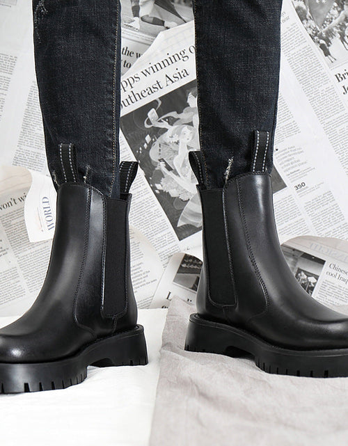 Load image into Gallery viewer, Fleece-Lined Winter Boots – Warm Outdoor Streetwear
