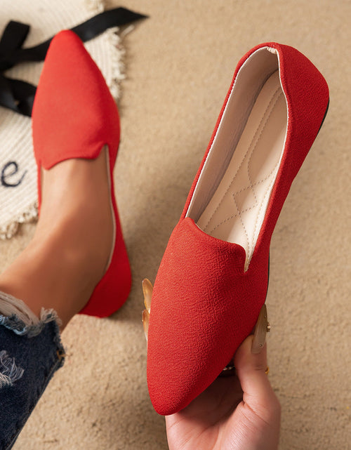 Load image into Gallery viewer, Women’s Flat Pointed-Toe Thin Shoes — Casual Everyday Flats
