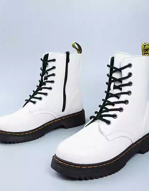 Load image into Gallery viewer, Women’s Martin Short Boots – Classic Lace-Up Ankle Boots
