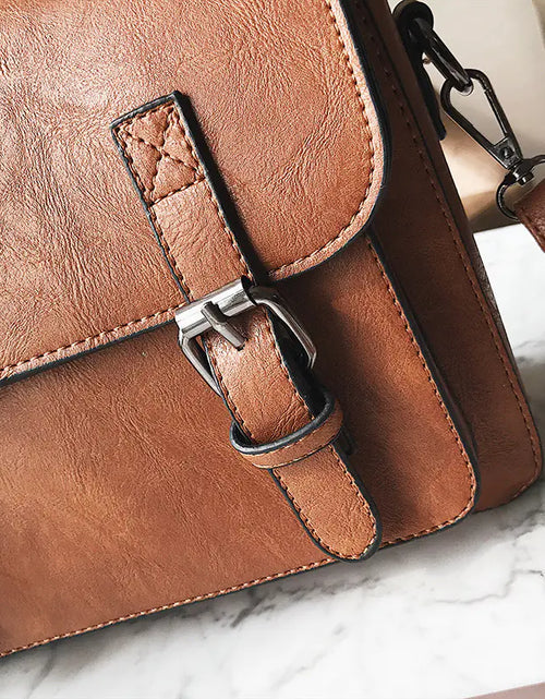 Load image into Gallery viewer, Messenger Bag, Commuter Bag, Small Square Bag
