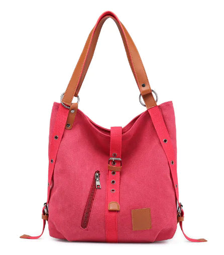 Load image into Gallery viewer, Canvas Women's Bag, Shoulder Tote, Casual Handbag
