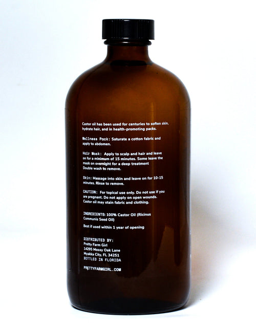 Load image into Gallery viewer, Pure Organic Cold Pressed Hexane-Free Castor Oil
