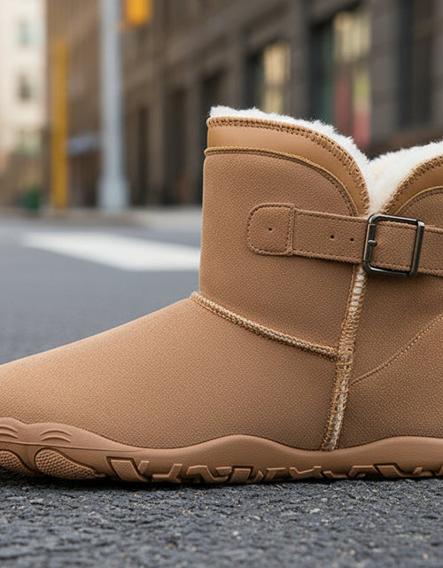Load image into Gallery viewer, Unisex Warm Fleece-Lined Snow Boots – Anti-Slip Winter Boots
