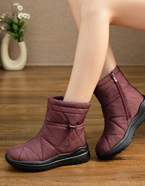 Load image into Gallery viewer, Women's Fleece-lined Waterproof Anti-slip Snow Boots
