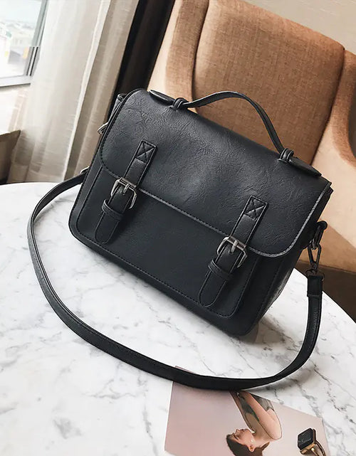 Load image into Gallery viewer, Messenger Bag, Commuter Bag, Small Square Bag
