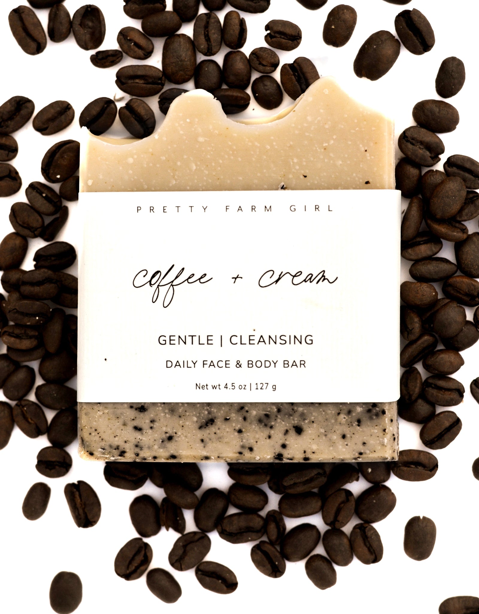 Coffee + Cream Handmade Tallow and Goat Milk Soap Bar