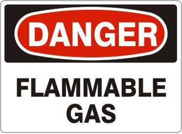 Load image into Gallery viewer, Danger - Flammable Gas
