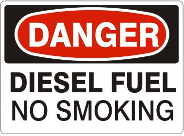 Load image into Gallery viewer, Danger - Diesel Fuel No Smoking

