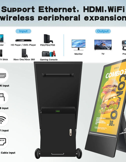 Load image into Gallery viewer, REHISK 43" Outdoor Digital Kiosk RE43OSD1
