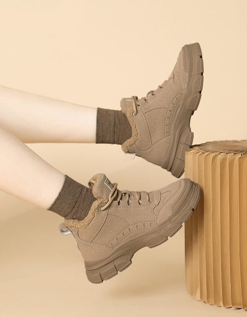Load image into Gallery viewer, Women’s Non-Slip Snow Boots | Plus-Velvet Thickened Martin Style Winter Boots

