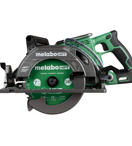 Metabo HPT C3607DWAQ4M 7-1/4 Inch Rear Handle Circular Saw (Bare Tool)