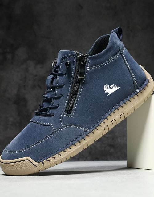 Load image into Gallery viewer, Women’s Hand Stitched Soft Sole Flat Casual Shoes
