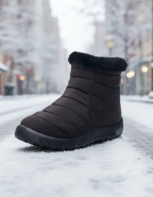Load image into Gallery viewer, Women’s Thickened Cotton Snow Boots – Waterproof Warm Winter Boots
