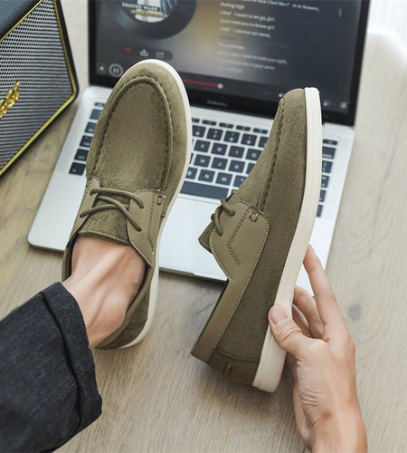 Casual Low-Top Lace-Up Shoes