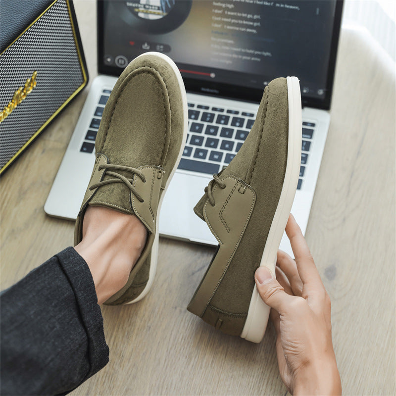 Casual Low-Top Lace-Up Shoes