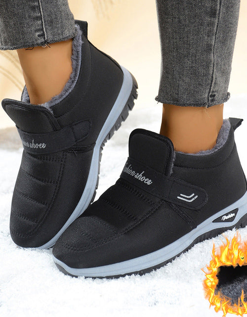 Load image into Gallery viewer, Women’s Fleece-Lined Insulated Snow Boots – Warm Winter Anti-Slip Boots
