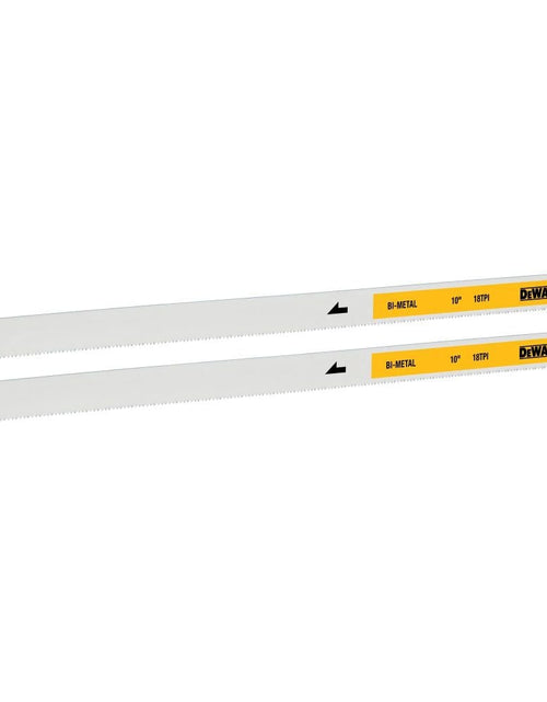 Load image into Gallery viewer, DeWalt DWHT20548 10" BIMTL Hacksaw Blade 18T
