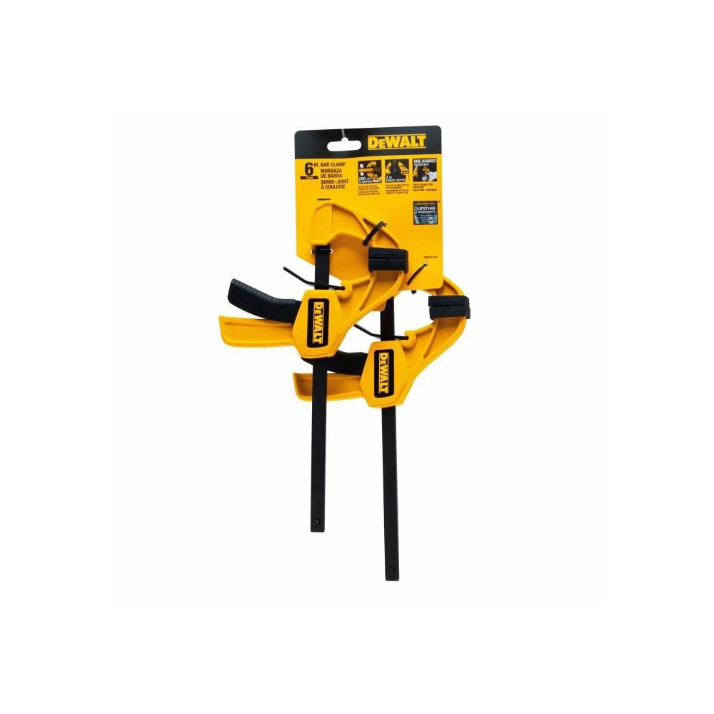 DeWalt DWHT83149 2 Pack 6" Medium Trigger Clamp