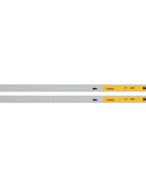 Load image into Gallery viewer, DeWalt DWHT20551 12" BIMTL Hacksaw Blade 18T
