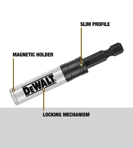 DeWalt DWA3HLDFT Impact Ready Locking Bit Holder 3 In