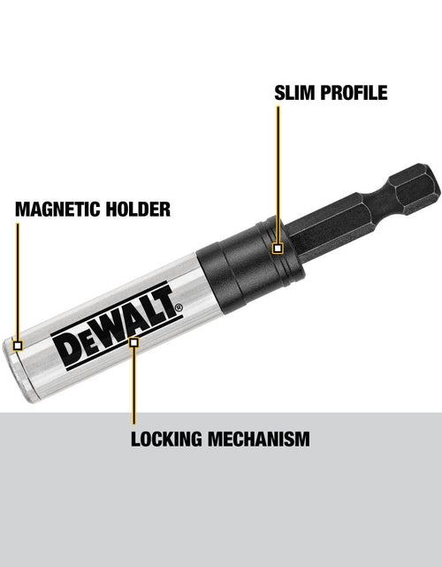 Load image into Gallery viewer, DeWalt DWA3HLDFT Impact Ready Locking Bit Holder 3 In
