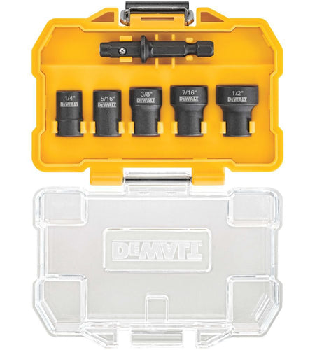 DeWalt DWADND-5 Nut Driver Set Detachable 5-Piece