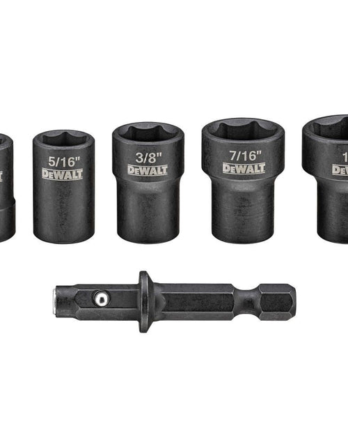 Load image into Gallery viewer, DeWalt DWADND-5 Nut Driver Set Detachable 5-Piece
