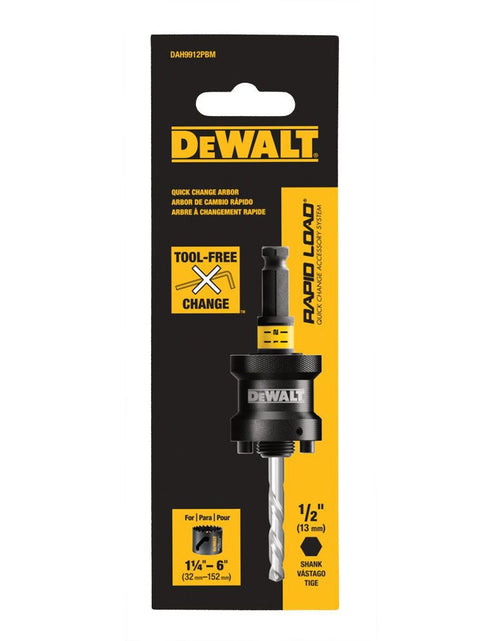 Load image into Gallery viewer, DeWalt DAH9912PBM RAPID LOAD Quick Change Hole Saw Arbors
