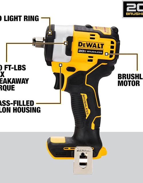 Load image into Gallery viewer, DEWALT DCF911B 20V MAX* 1/2" Impact Wrench with Hog Ring Anvil (Tool Only)
