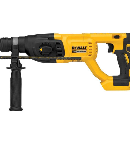 DEWALT DCH133B 20V MAX* XR Rotary Hammer Drill, D-Handle, 1-Inch, Tool Only