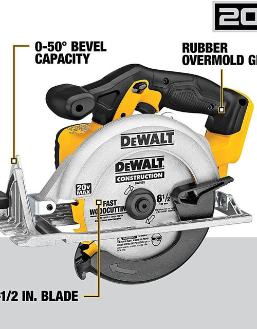 Load image into Gallery viewer, DEWALT DCS391B 6-1/2-Inch 20V MAX* Circular Saw (Tool Only)
