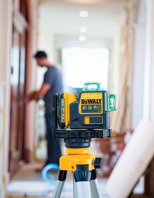 Load image into Gallery viewer, DEWALT DW089LG 12V MAX Line Laser 3 X 360 Green Yellow
