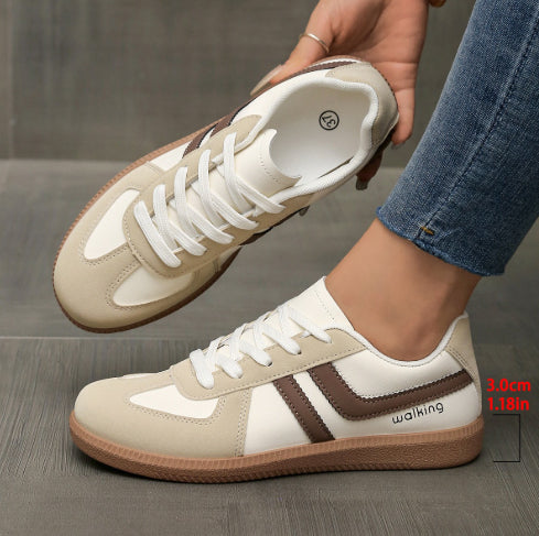 Load image into Gallery viewer, Lace-Up Low-Top Sneakers – 11 Colors EU 36–42 | Women's Training Shoes

