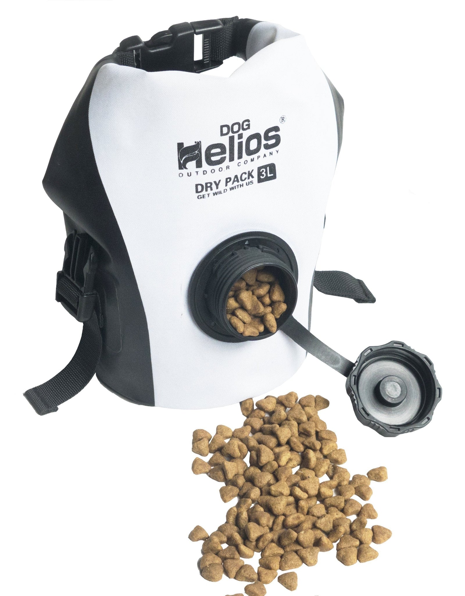 Dog Helios 'Grazer' Waterproof Outdoor Travel Dry Food Dispenser Bag