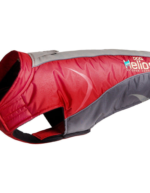 Load image into Gallery viewer, Dog Helios ® Altitude-Mountaineer Wrap-Hook-and-Loop Waterproof Dog Coat
