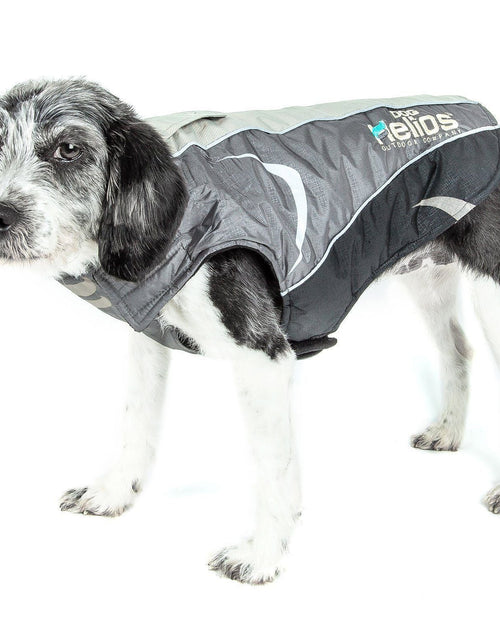 Load image into Gallery viewer, Dog Helios ® Altitude-Mountaineer Wrap-Hook-and-Loop Waterproof Dog Coat
