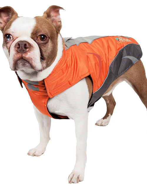 Load image into Gallery viewer, Dog Helios ® Altitude-Mountaineer Wrap-Hook-and-Loop Waterproof Dog Coat
