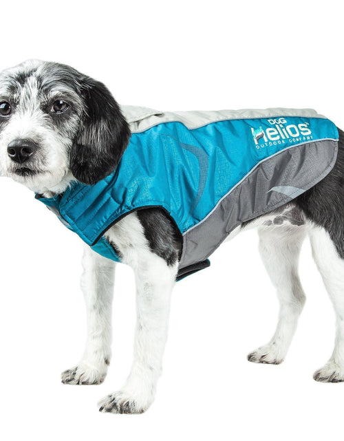 Load image into Gallery viewer, Dog Helios ® Altitude-Mountaineer Wrap-Hook-and-Loop Waterproof Dog Coat
