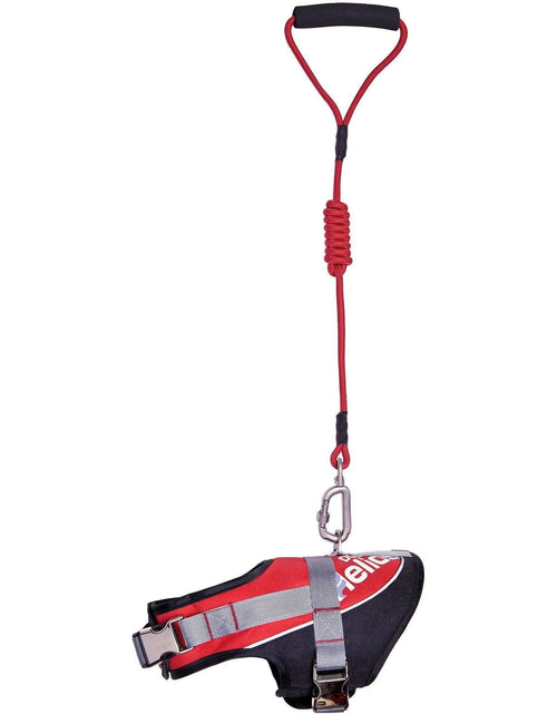 Load image into Gallery viewer, Dog Helios ® 'Bark-Mudder' 2-in-1 Reflective and Adjustable Sporty Dog Harness and Leash
