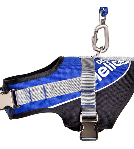 Dog Helios ® 'Bark-Mudder' 2-in-1 Reflective and Adjustable Sporty Dog Harness and Leash