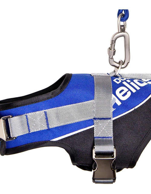 Load image into Gallery viewer, Dog Helios ® 'Bark-Mudder' 2-in-1 Reflective and Adjustable Sporty Dog Harness and Leash

