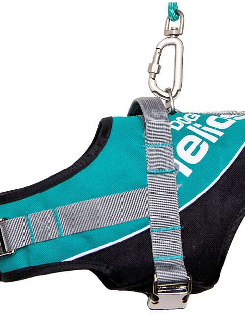 Load image into Gallery viewer, Dog Helios ® 'Bark-Mudder' 2-in-1 Reflective and Adjustable Sporty Dog Harness and Leash
